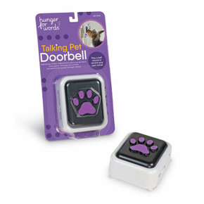 Hunger For Words Talking Pet Doorbell