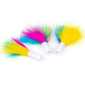 PetFusion 3-Pack Replacement Feather for Interactive Cat Toy