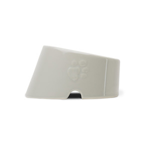 Scruffs Icon Flat Faced Bowl Light Grey 18cm