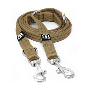 BullyBillows Double Training Lead Military Tan