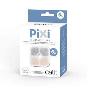 Catit Pixi Fountain Filters 6pack