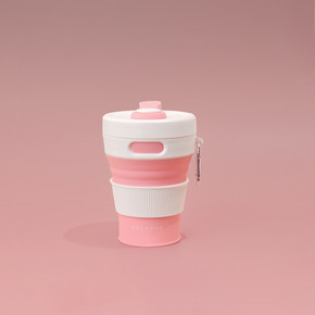 Cocopup Collapsible Coffee Cup - Pink