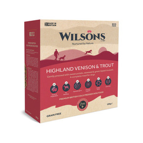 Wilsons Cold Pressed Highland Venison & Trout 10kg