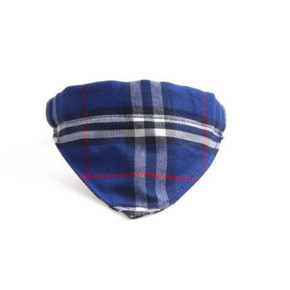 ZACAL Cat Collar Bandana Blue Tartan