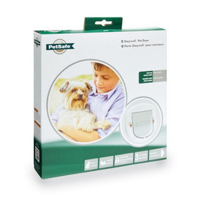 Petsafe Big Cat/Small Dog Door 4-way White