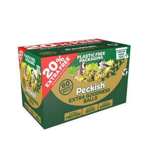 Peckish Extra Goodness Balls 50 Box & 10 Extra Free