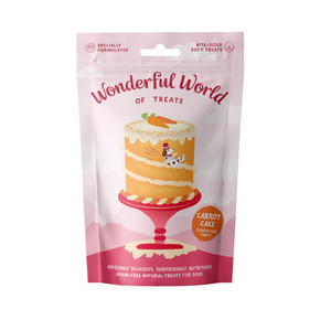 Wonderful World of Treats Carrot Cake 50g