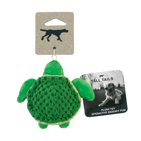 Tall Tails Turtle Squeaker 4" Tall Tails Turtle Squeaker 4"