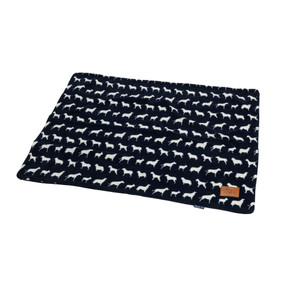 House of Paws Navy Dog Fleece Blanket 100 x 75cm House of Paws Navy Dog Fleece Blanket 100 x 75cm