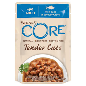 Wellness Core Tender Cuts Tuna in Gravy 85g Wellness Core Tender Cuts Tuna in Gravy 85g
