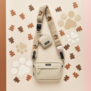 Cocopup Walking Bag Bundle Latte Theo Teddy