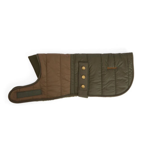 Barbour Brampton Quilted Dog Coat Olive