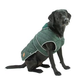 Ancol Heritage Quilted Coat Green