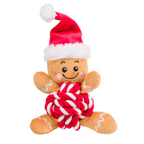 House of Paws Gingerbread Rope Ball
