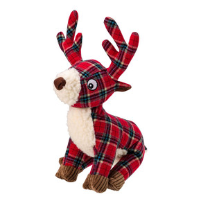 House of Paws Red Tweed Reindeer House of Paws Red Tweed Reindeer