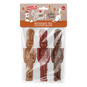 Cupid & Comet Nutcracker Trio 135g