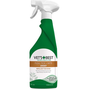 Vets Best Flea Tick & Mite Away Spray 500ml