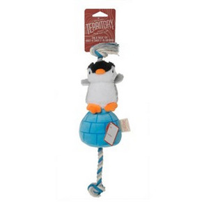 Territory Penguin Treat & Tug Plush Large Territory Penguin Treat & Tug Plush Large
