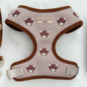 Cocopup Harness Highland Cow Cocopup Harness Highland Cow