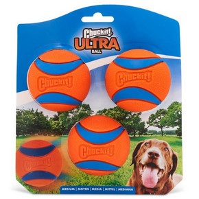 Chuckit! Ultra Ball Medium 6.5cm 3 Pack
