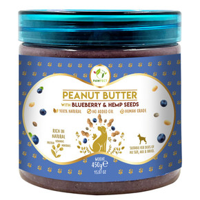 Pawfect Peanut Butter Blueberry & Hemp 450g