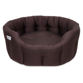 Earthbound Round Camden Bed Tyrian Purple