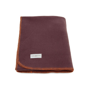Earthbound Fleece Blanket Dusty Mulberry