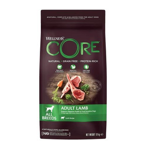 Wellness CORE Adult Lamb Grain Free Dry Dog Food - 1.8kg