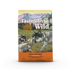 Taste of the Wild Puppy All Breeds High Prairie Grain Free Dry Dog Food - 5.6kg