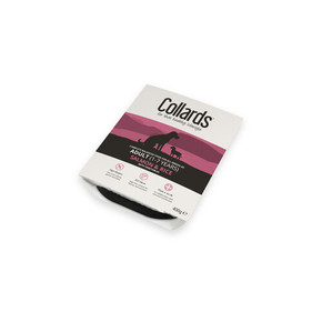 Collards Older or Overweight Hypoallergenic Turkey, Rice & Veg Wet Dog Food Trays - 7 x 395g