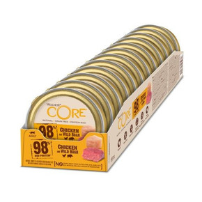 Wellness Core 98% Chicken & Wild Boar Wet Cat Food 12 x 85g