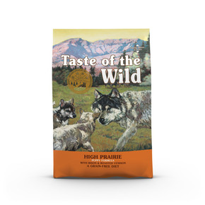 Taste of the Wild Puppy All Breeds High Prairie Grain Free Dry Dog Food - 12.2kg
