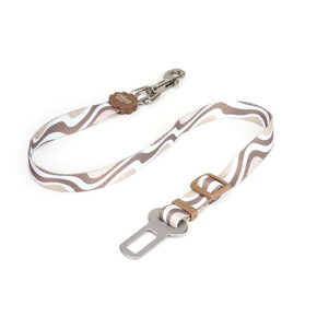 Little Ginger Seatbelt Café Latte Swirl