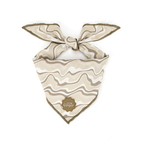 Little Ginger Bandana Café Latte Swirl