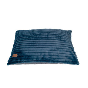 Snug & Cosy Alaska Faux Fur Lounger Ocean Blue 90cm