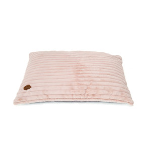 Snug & Cosy Alaska Faux Fur Lounger Rose 90cm