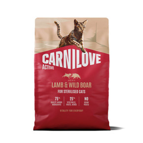Carnilove Cat Active Lamb & Wild Boar