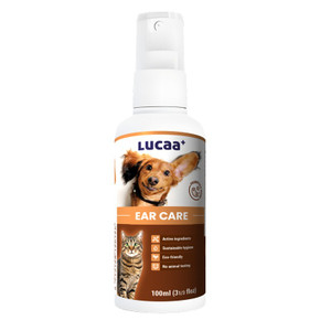 Lucca Probiotic Ear Care 100Ml for cats and dogs