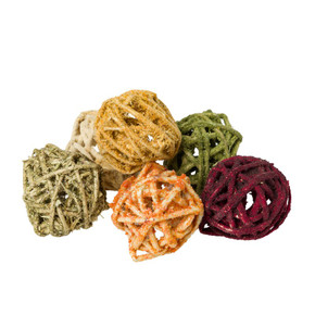 Go Forage Veggie Crunch Balls 6 Pack for small pets