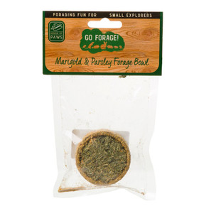Go Forage Marigold & Parsley Forage Bowl for small pets