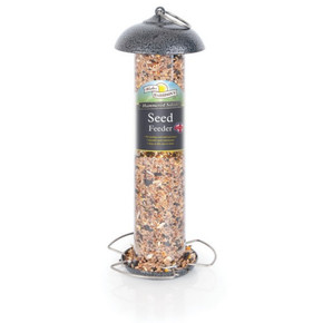 Harrisons Hammertone Silver Seed Feeder 30Cm