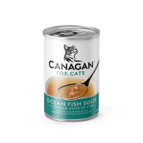 Canagan Cat Ocean Fish Soup 12 Cans X 140G