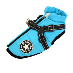 Pawfect4Pets Harness Coat Blue