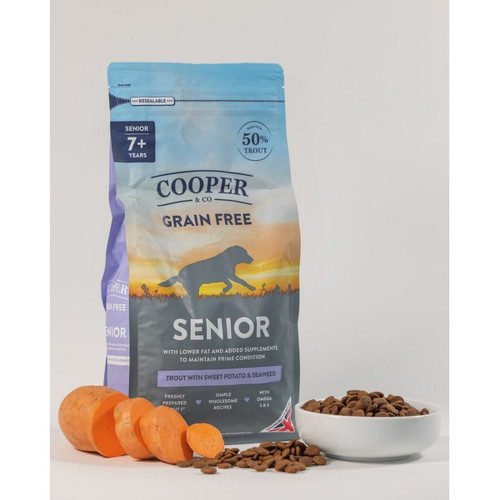 Cooper & Co Dry Dog Food Senior with Trout