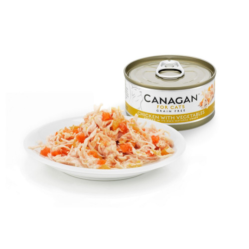 Canagan Cat Chicken & Veg 75G