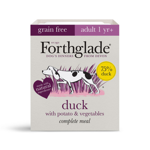 Forthglade Complete Meal Grain Free Duck & Veg