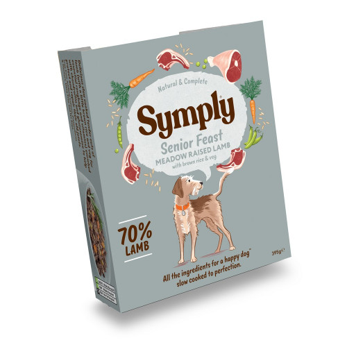 Symply Tray Senior Lamb 395G