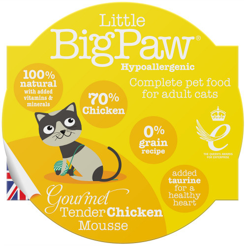 Little Big Paw Gourmet Cat Tender Chicken Mousse