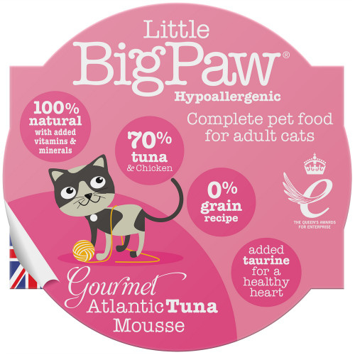 Little Big Paw Gourmet Cat  Atlantic Tuna Mousse