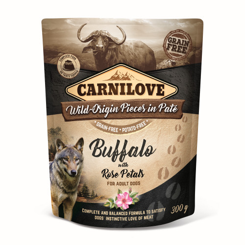 Carnilove Buffalo with Rose Petal 300g